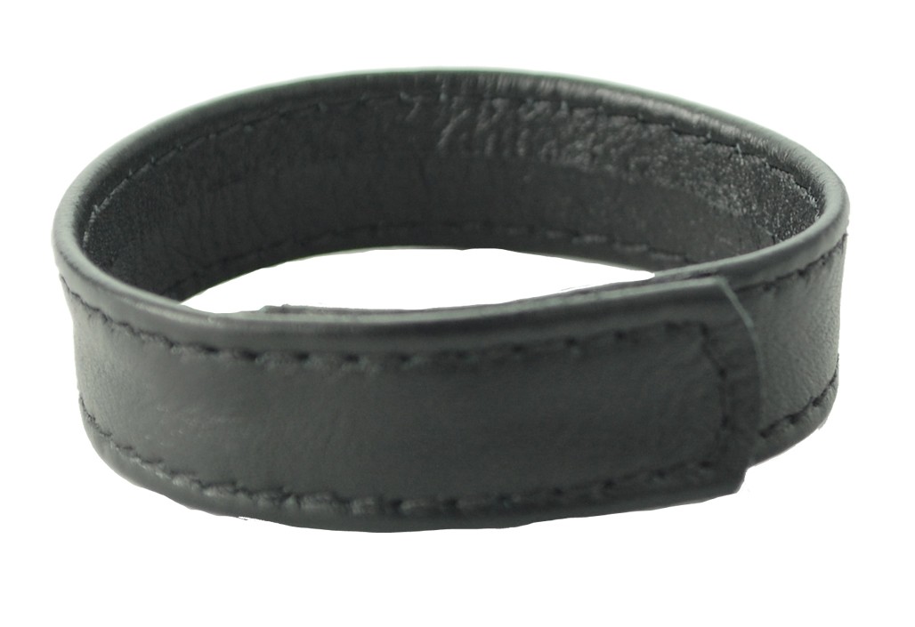 Sewn Garment Leather C Ring - Velcro