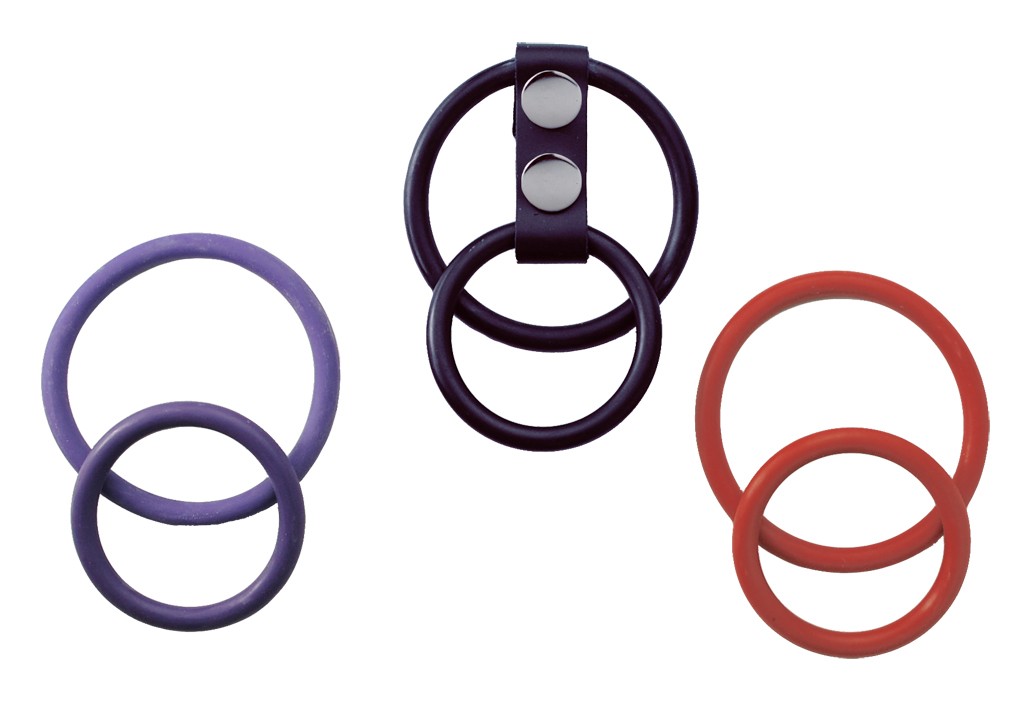 Nickel Free - Interchangeable Dual Nitrile C Ring Set