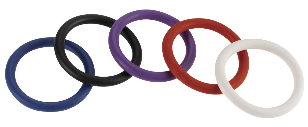 Rainbow Nitrile C Ring 5 Pack - 1 1/2 in 3.81 cm