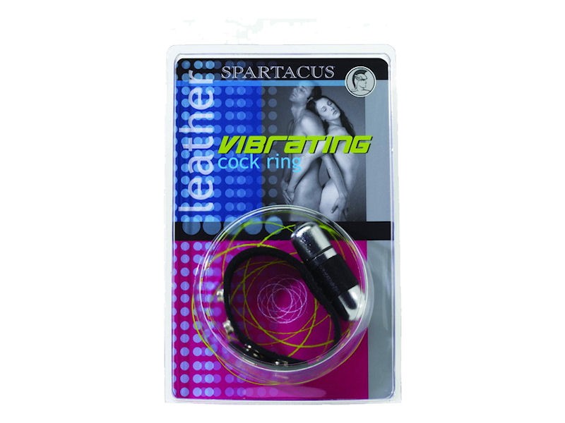 Vibrating Leather C Ring - Original - Couple on Package