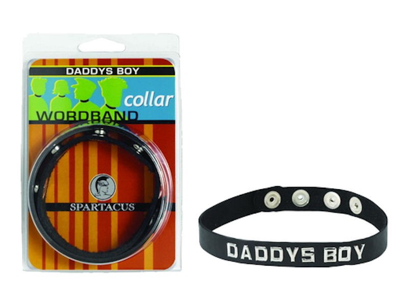 Wordband Collar - DADDYS BOY