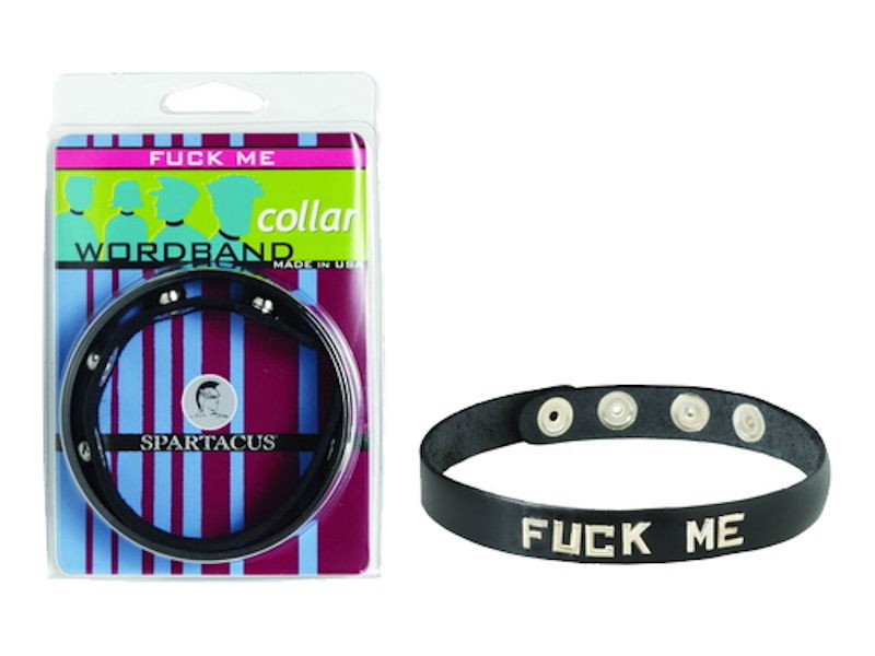 Wordband Collar - FUCK ME