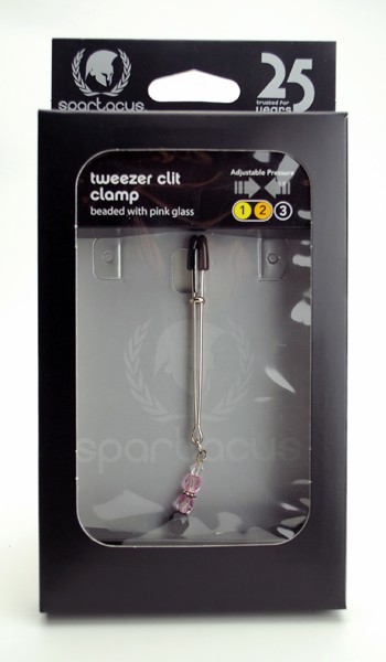 Beaded Clit Clamp - Pink