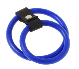 Black & Blue Nitrile Dual C Ring