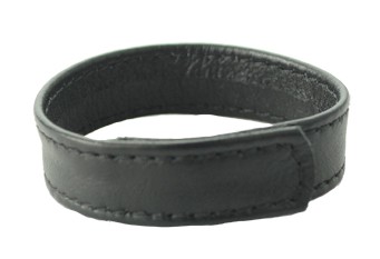 Sewn Garment Leather C Ring - Velcro