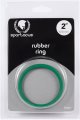 Green Rubber C Ring - 2 in 5.08 cm