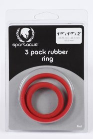 Red Rubber C Ring Set