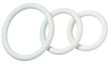 White Nitrile C Ring Set