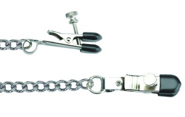 Adjustable Broad Tip Clamps with Loop - Link Chain