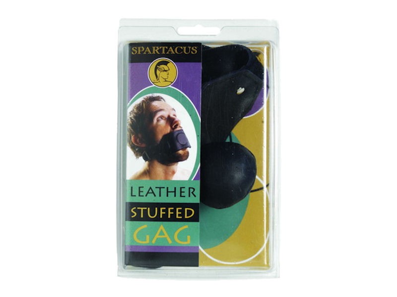 Stuffed Leather Gag - Small