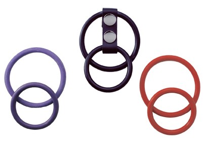 Interchangeable Dual Rubber C Ring Set