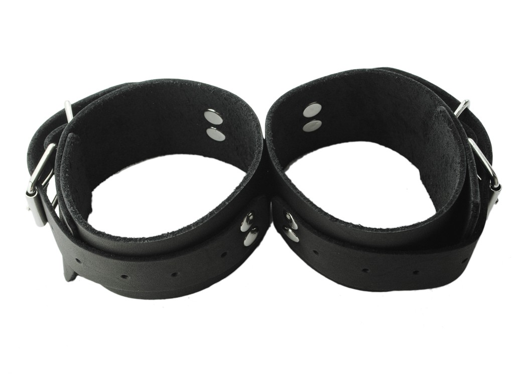 Extremeline Leather Handcuffs - Buckle