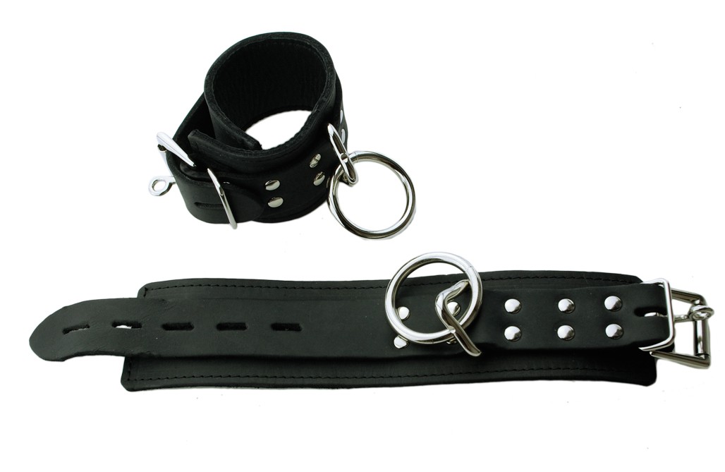 Extremeline Locking Wrist Restraints - Leather Lining