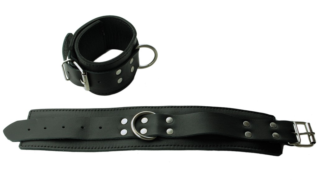 Ankle Restraints - Leather Lining