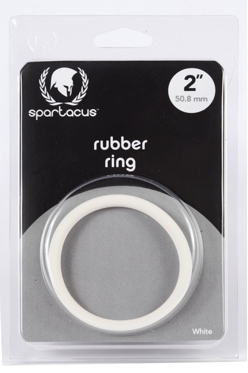 White Rubber C Ring - 2 in