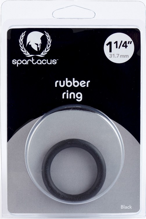 Black Rubber C Ring - 1 1/4 in