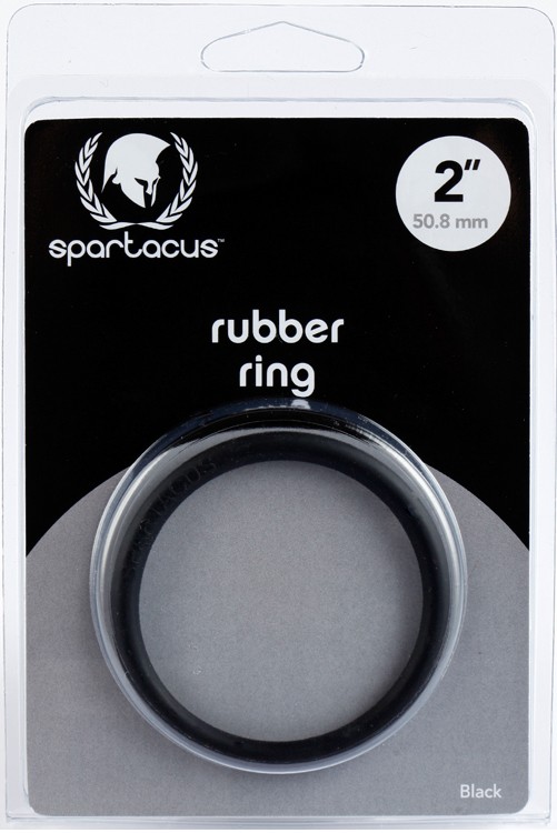 Black Rubber C Ring - 2 in 5.08 cm