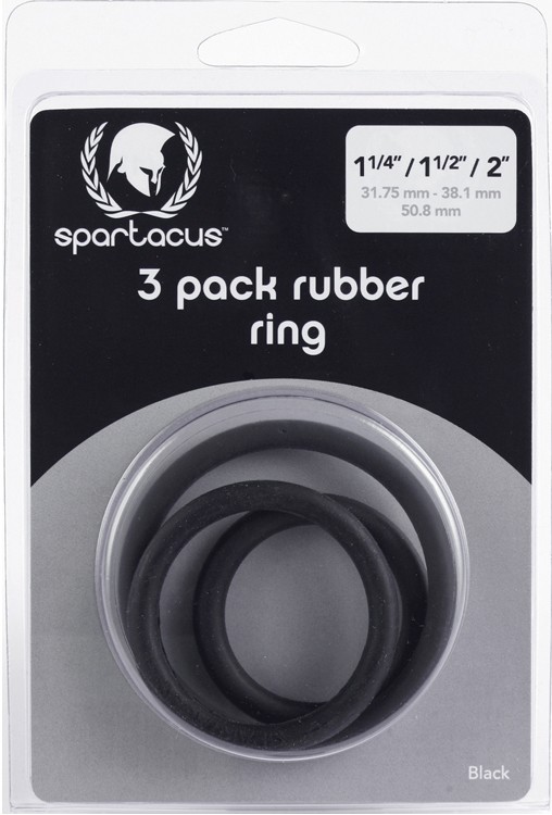 Black Rubber C Ring Set