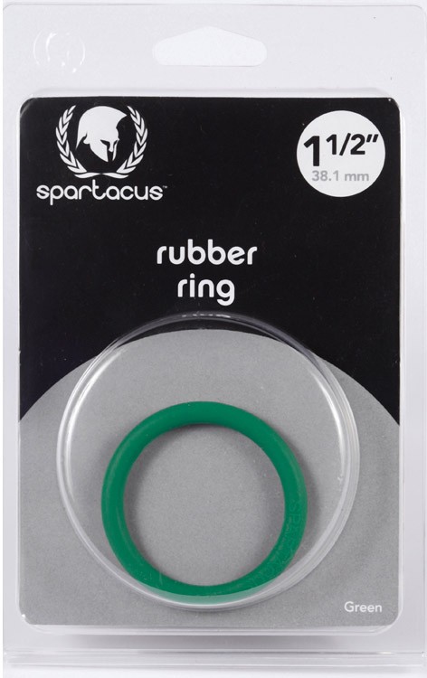 Green Rubber C Ring - 1 1/2 in 3.81 cm