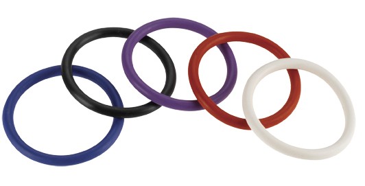 Rainbow Nitrile C Ring 5 Pack - 2 in 5.08 cm