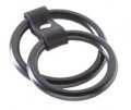 Black Steel Dual C Ring