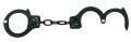 Handcuffs - Black Coated Steel - Single Lock
