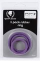 Purple Rubber C Ring Set