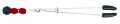 Beaded Clit Clamp - Red