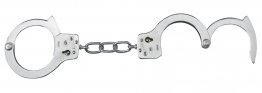 Handcuffs - Nickel Coated Steel - Single Lock