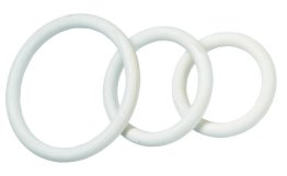 White Nitrile C Ring Set