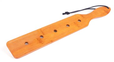 BAMBOO PADDLE-LONG WITH 5 AIR FLOW HOLES