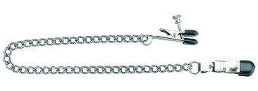 Adjustable Broad Tip Clamps with Loop - Link Chain