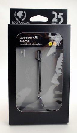 Beaded Clit Clamp - Black