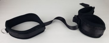 Collar to Wrist Cuffs-Neoprene Black