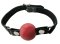 Nickel Free - Silicone Ball Gag - Large - Red