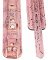 PINK SNAKE PRINT MICROFIBER WRIST RESTRAINTS